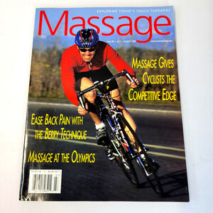 Massage Magazine July August 2002 Massage Cyclists Sports Medicine Back Issue 98